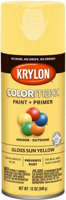 12 OZ Sun YEL GLS Paint