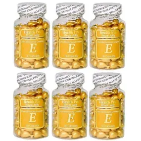 6 Bottles Nu-Health Royal Jelly Vitamin E Skin Oil Moisture Complex (90 Caps)