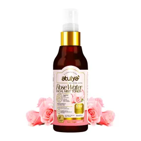 atulya Rose Water Facial Mist Toner - 150ml (Buy 5 Products & Get Rs.500 Off)