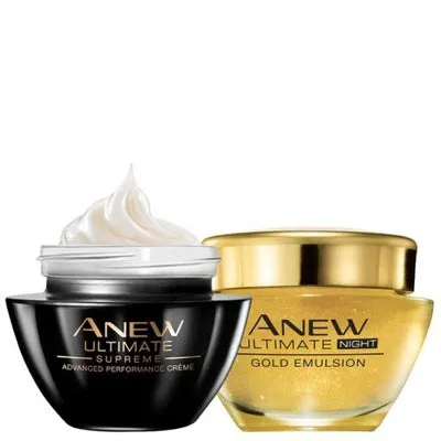 Avon Anew Luxury Face Care Gift Set / Box