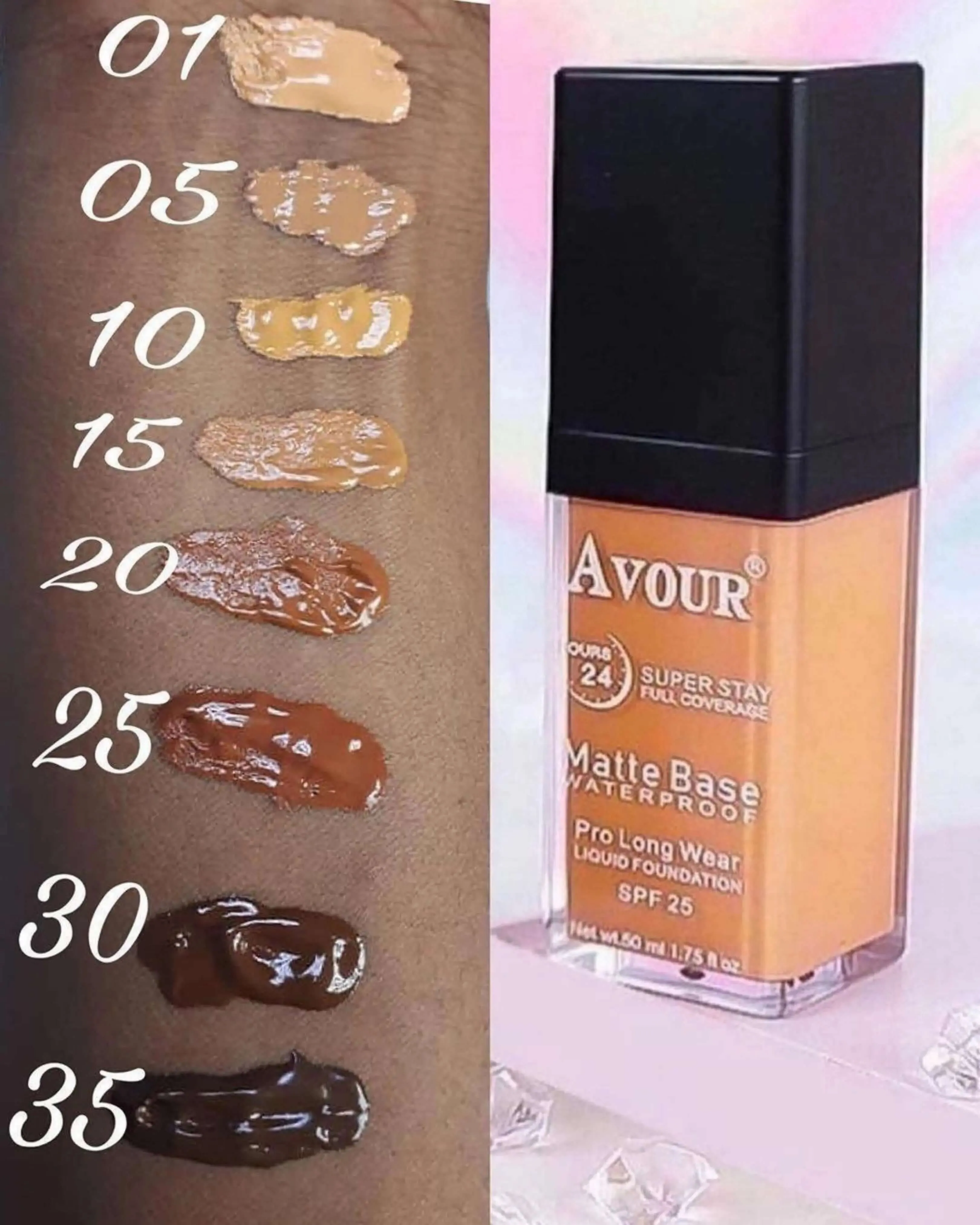 Avour Superstay  Longlasting Matte Foundation