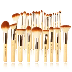 Bamboo Whole Makeup Brush Set Collection