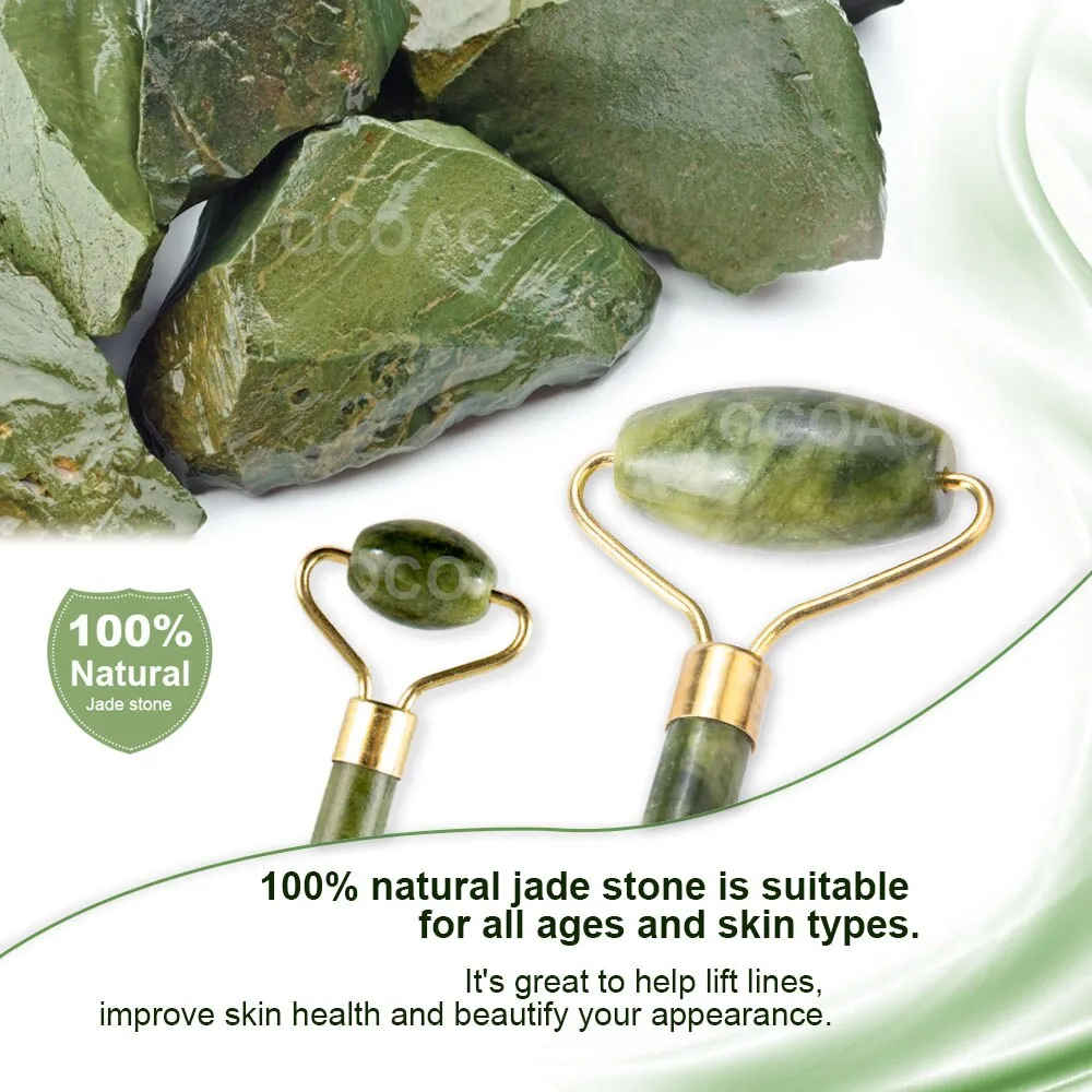 Beauty Gua Sha Massager For Face Care Jade Rollers