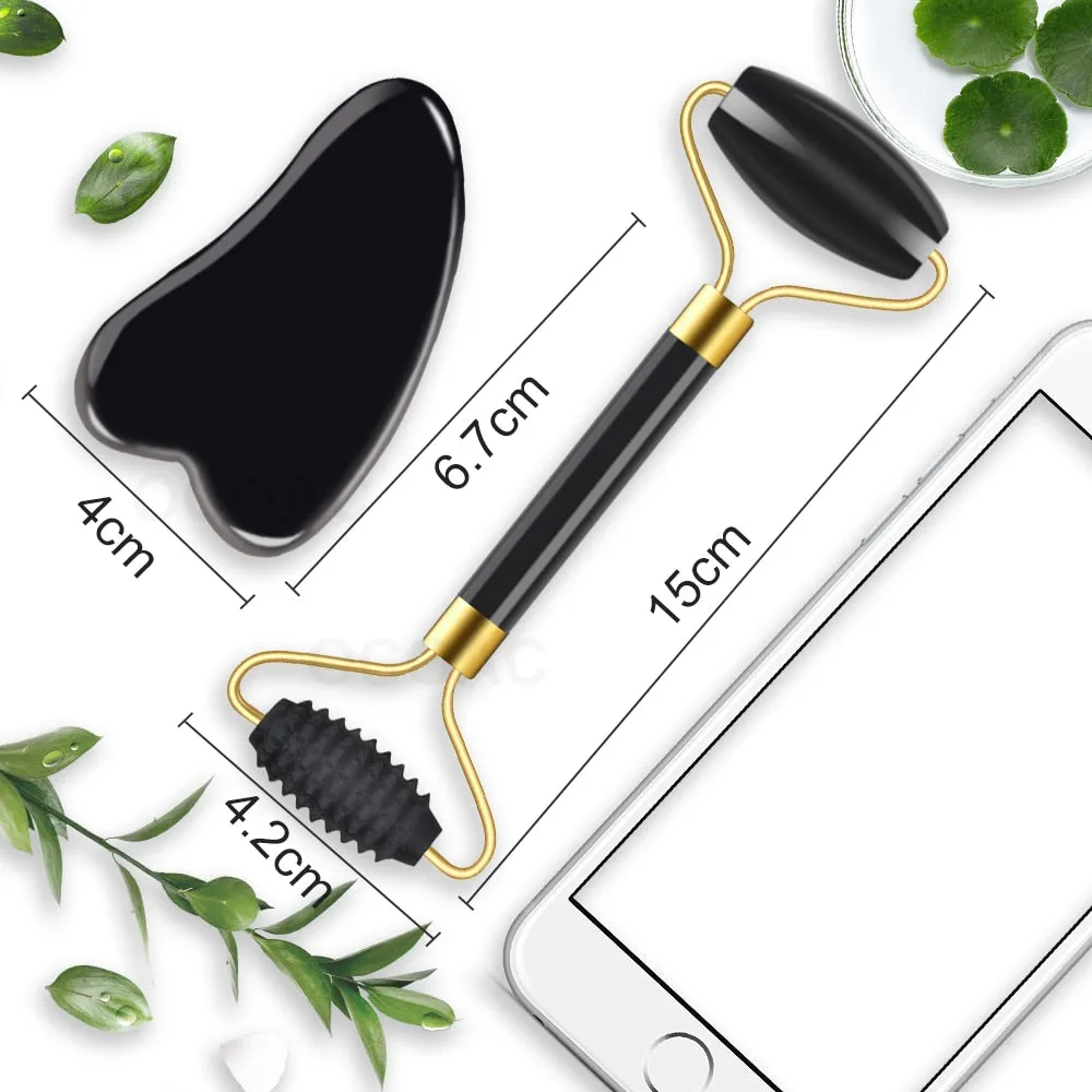 Beauty Gua Sha Massager For Face Care Jade Rollers