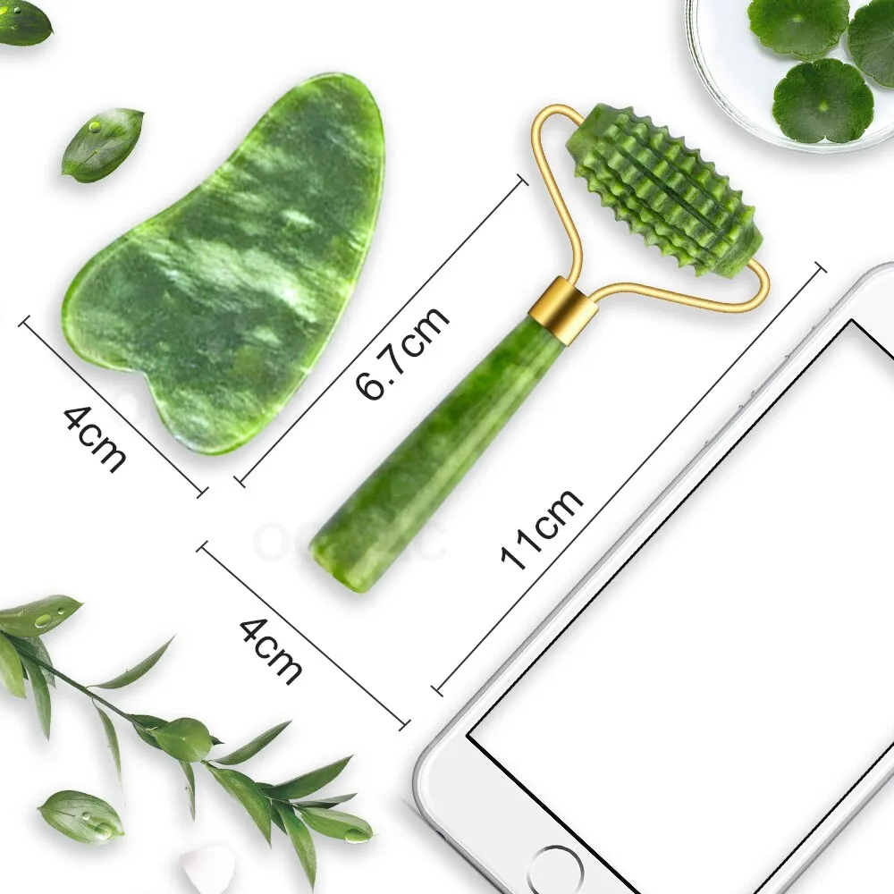 Beauty Gua Sha Massager For Face Care Jade Rollers