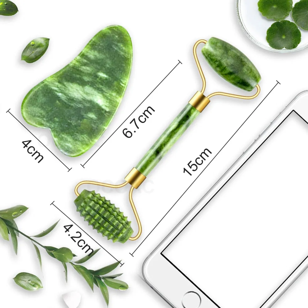 Beauty Gua Sha Massager For Face Care Jade Rollers