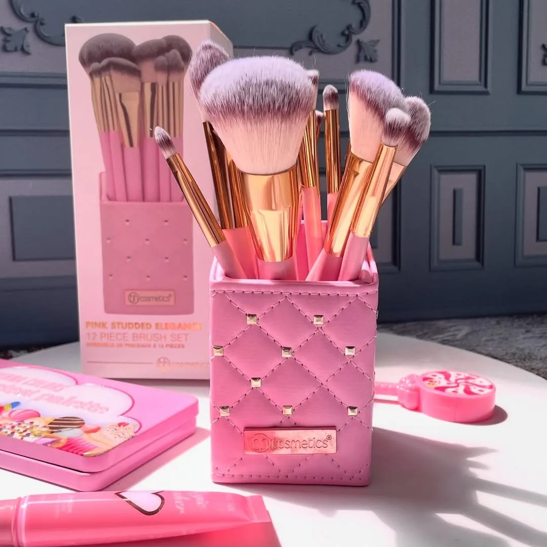 BH Cosmetics - 12pcs Bucket Super Soft Makeup Brushes Set