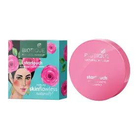 Biotique Natural Makeup Startouch Flawless Matte Compact, Tawny Nutmeg, 9g