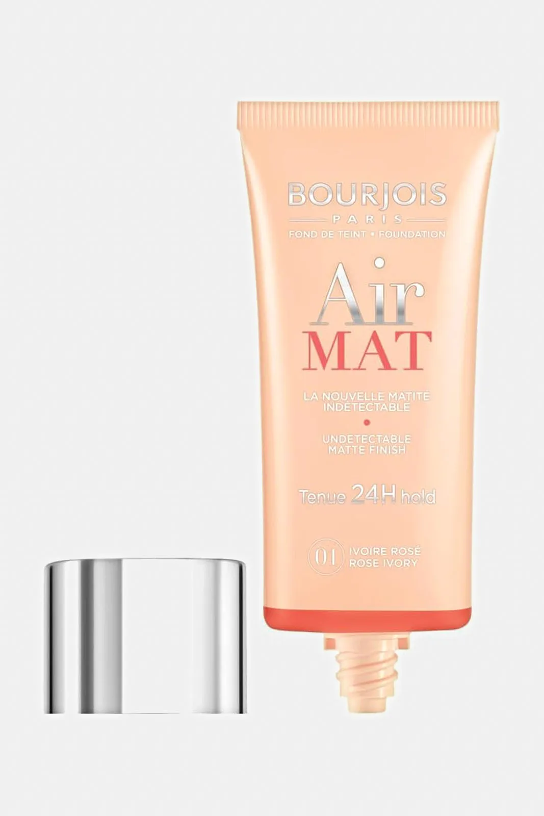 Bourjois Air Mat 24H. Foundation Colour 01- Rose Ivory