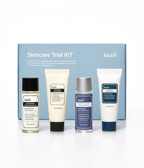 Dear Klairs Skincare Trial Kit