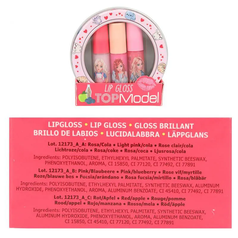 Depesche Topmodel Mini Lip Gloss Set (1pc)