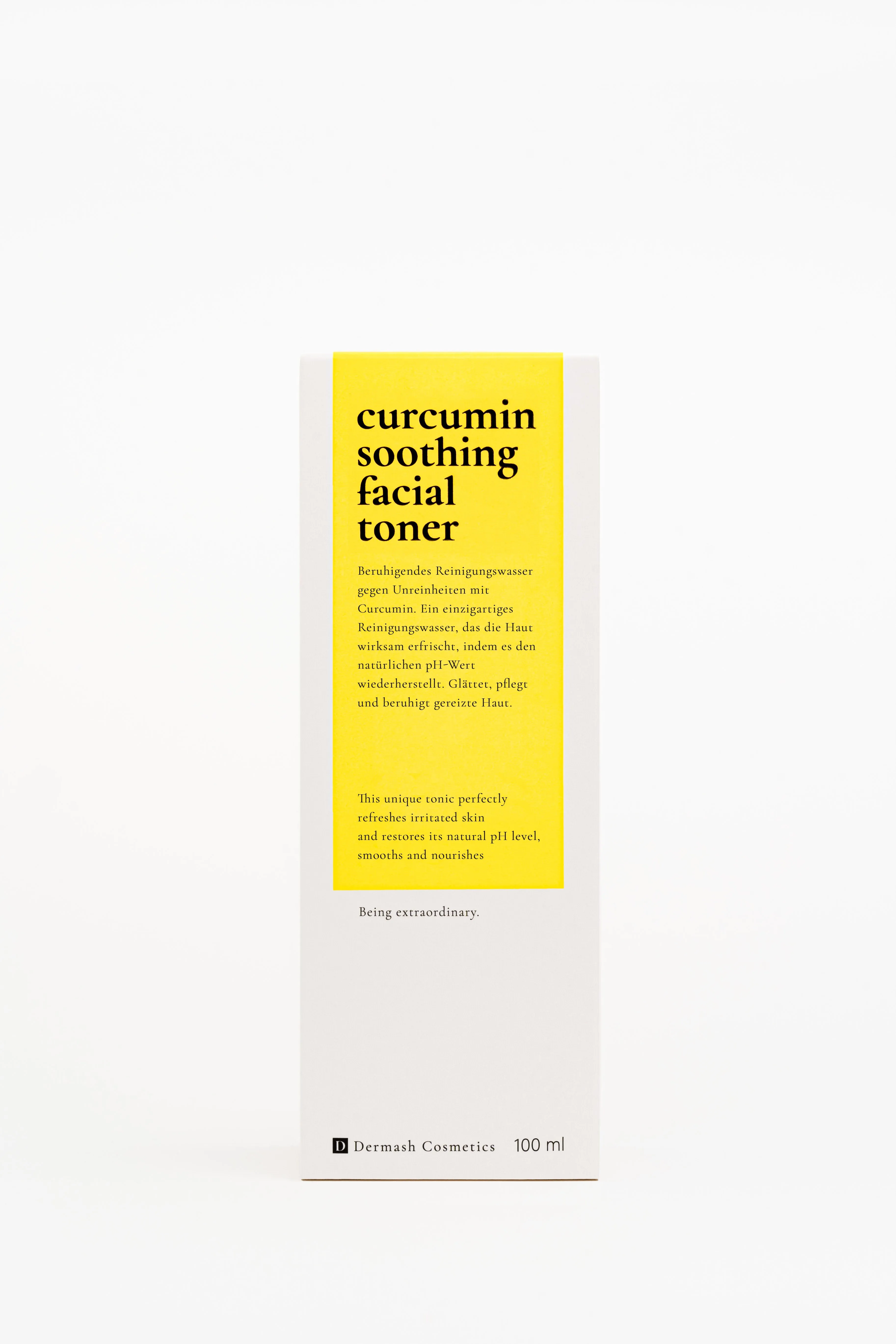 Dermash Cosmetics Curcumin Soothing Facial Toner 100 ml