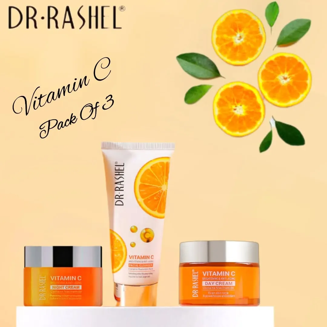 Dr Rashel Brightening & Anti Aging Vitamin C Pack of 3