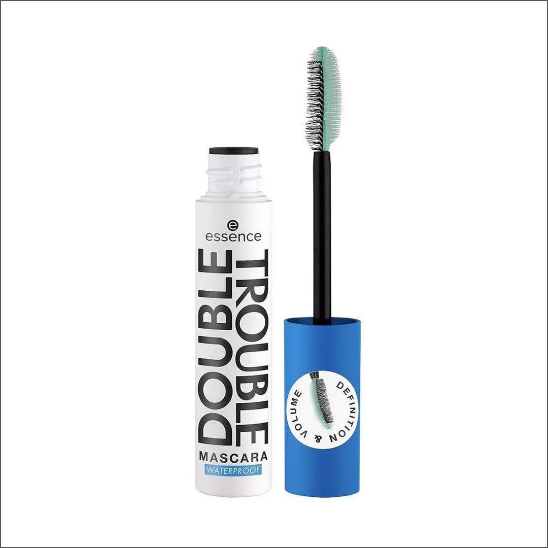 Essence Double Trouble Waterproof Mascara Black