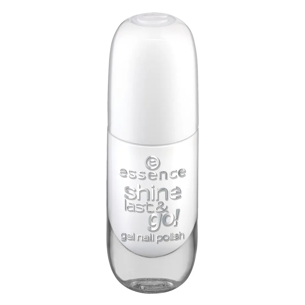 Essence Shine Last & Go, Gel Nail Polish - 33 Wild White Ways