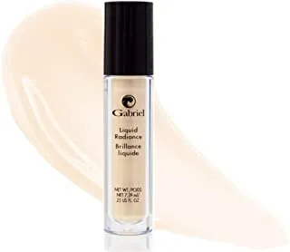 Gabriel Cosmetics Liquid Radiance Highlighter (Liquid Gold),0.25 Fl Oz, Natural, Paraben Free, Vegan, Gluten-free, Cruelty-free, Non GMO, Glowing Skin.