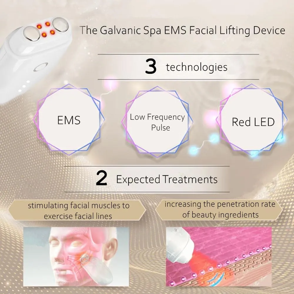 Galvanic SPA Facial Toning Device