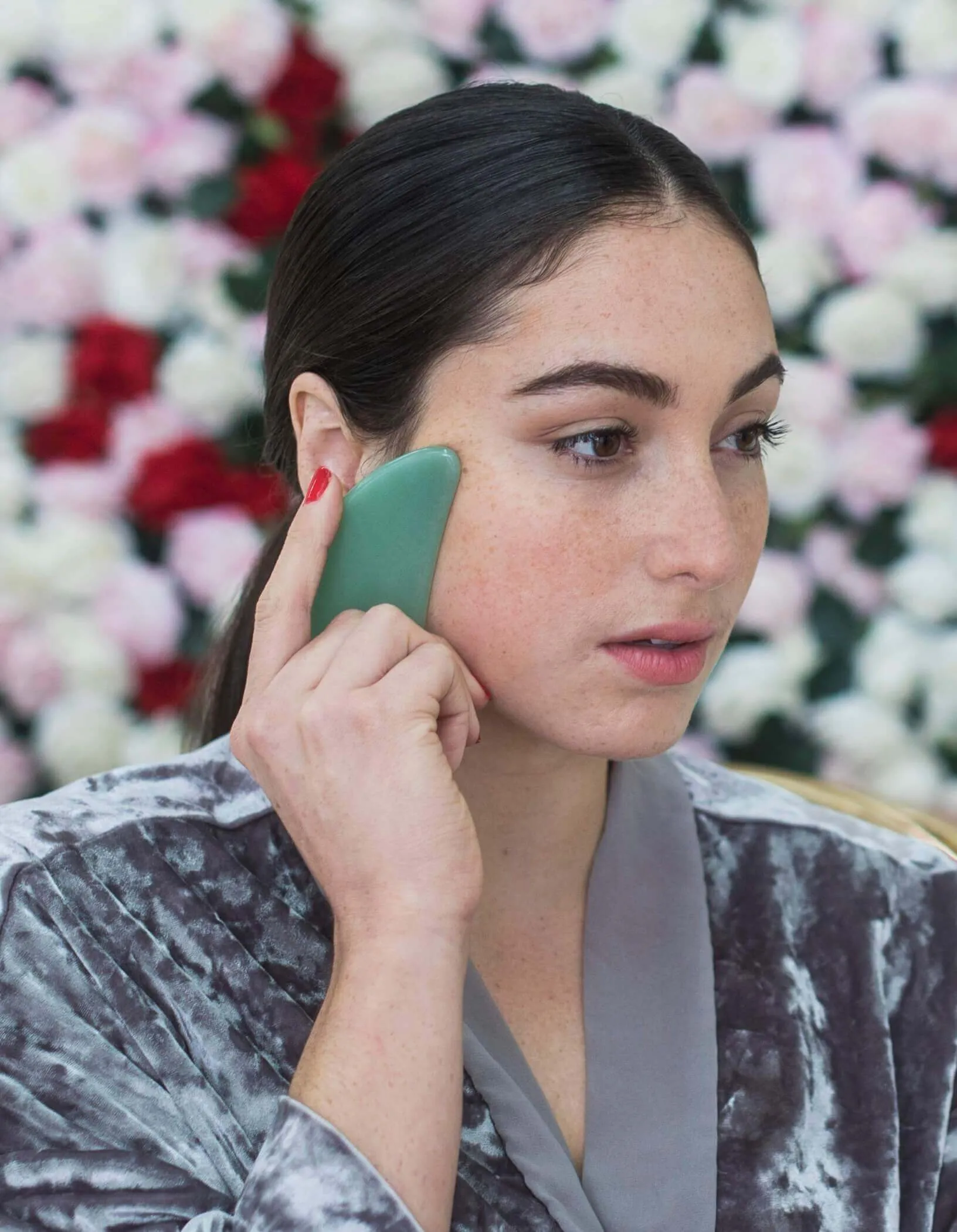 Jade Gua Sha Facial Tool