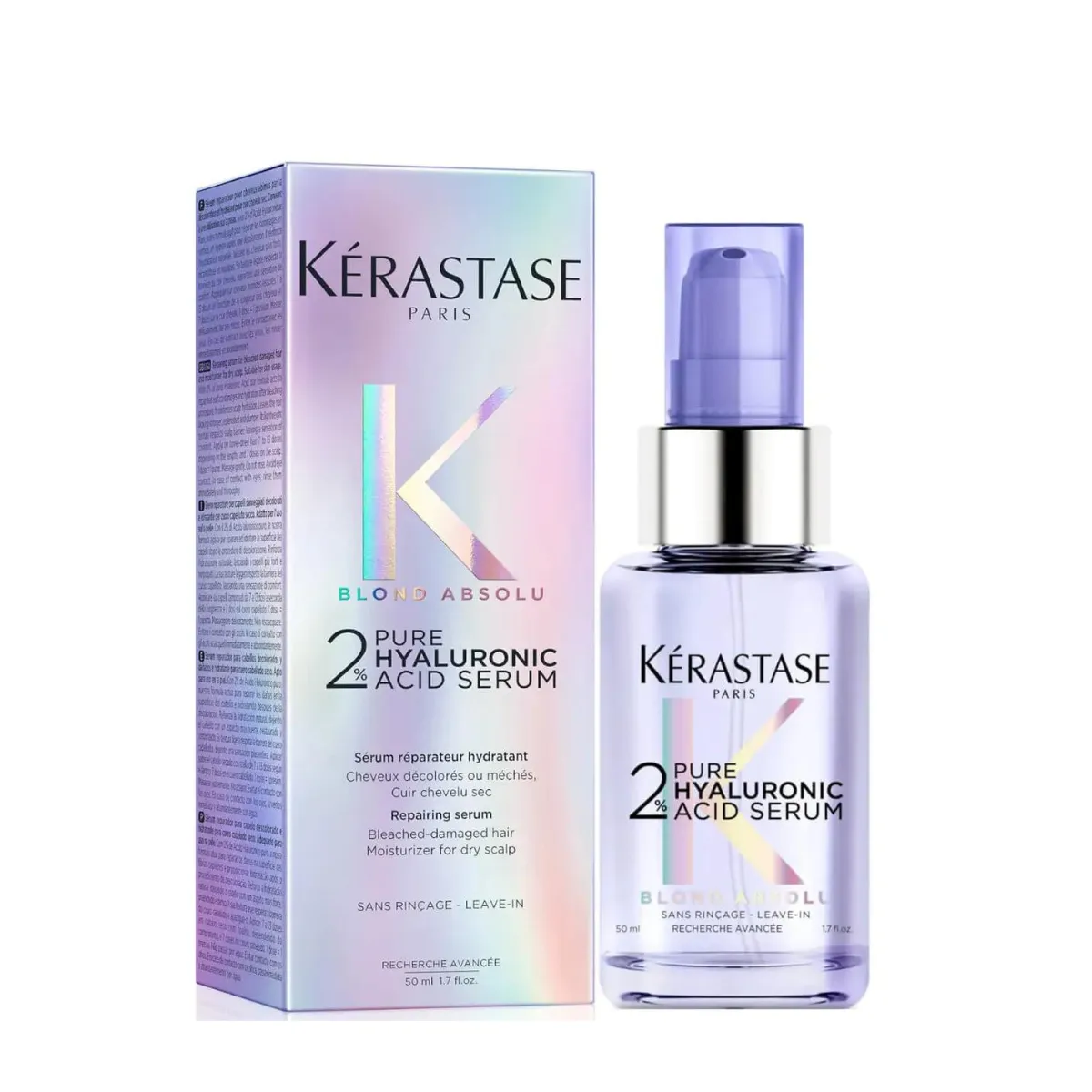 Kérastase Blond Absolu 2% Pure Hyaluronic Acid Scalp and Hair Serum 50ml