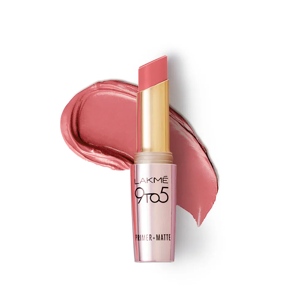 Lakmē 9 To 5 Primer   Matte Lipstick