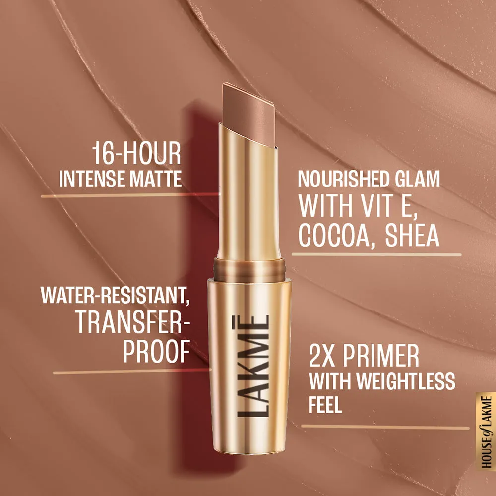 Lakmē 9 To 5 Primer   Matte Lipstick