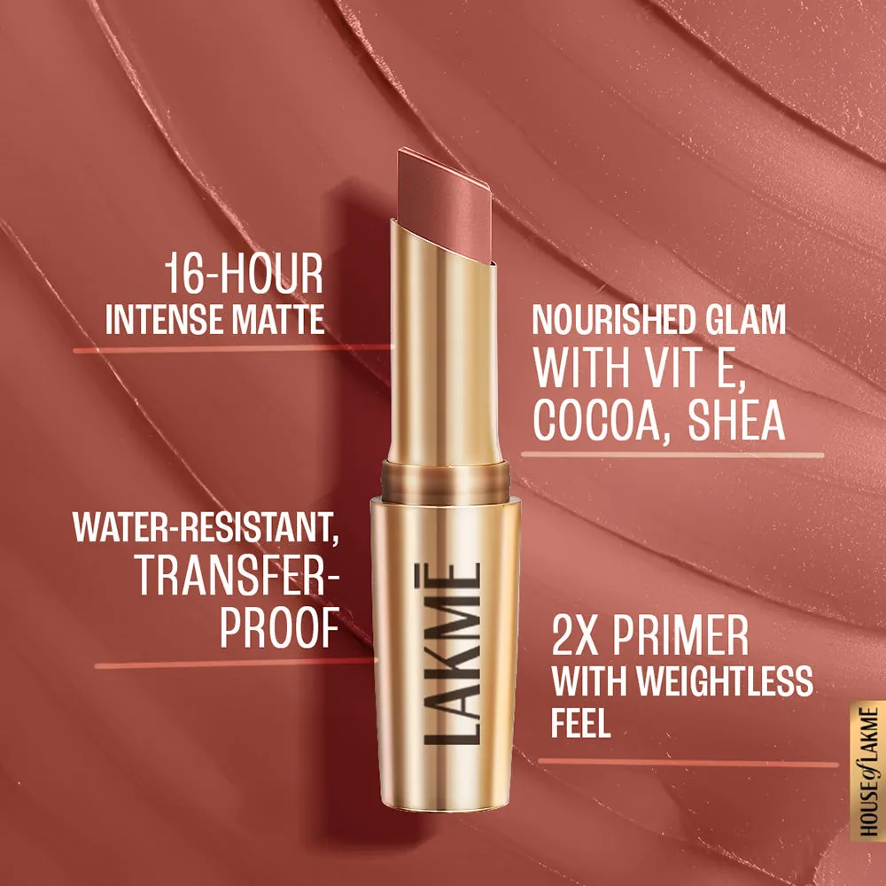 Lakmē 9 To 5 Primer   Matte Lipstick