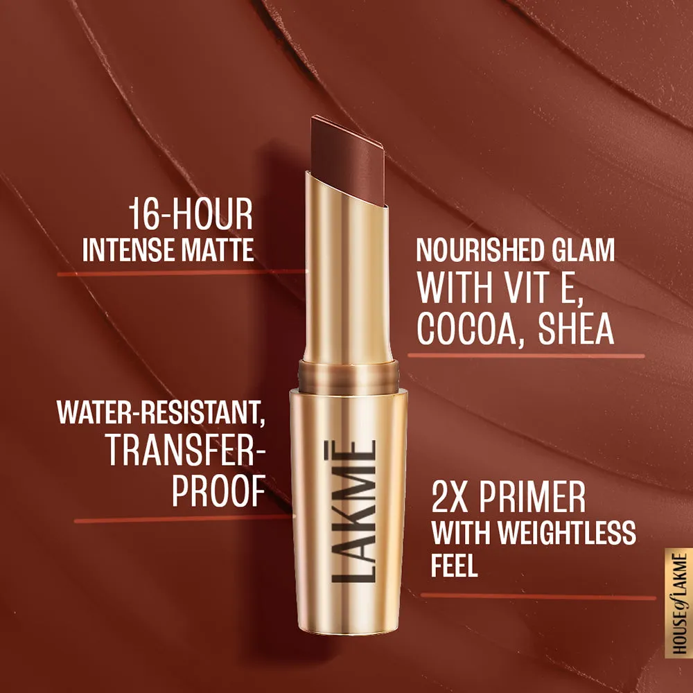 Lakmē 9 To 5 Primer   Matte Lipstick