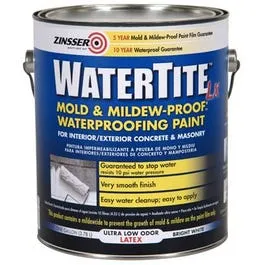 Latex Mold & Mildew Proof Waterproofing Paint, Gallon