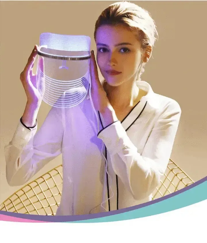 LED Photon Light Therapy Facial Mask anti-aging mask