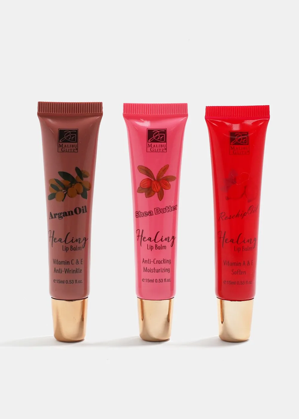 Malibu Glitz Healing Lip Balm