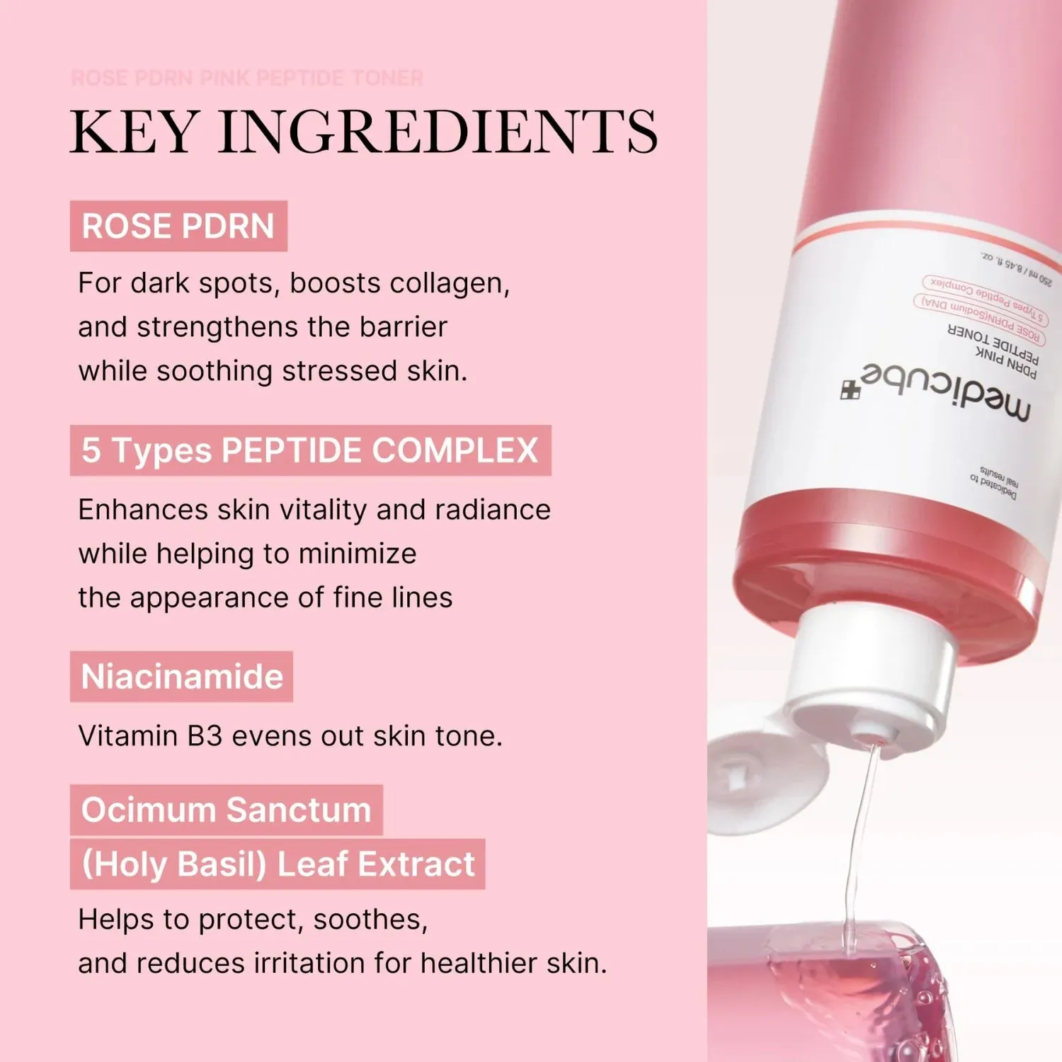 MEDICUBE PDRN Pink Cica Soothing Toner