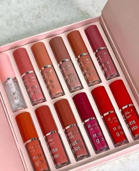 Miss Beauty New  Dragon Ranee 12 Colors Matte Lip Glosses