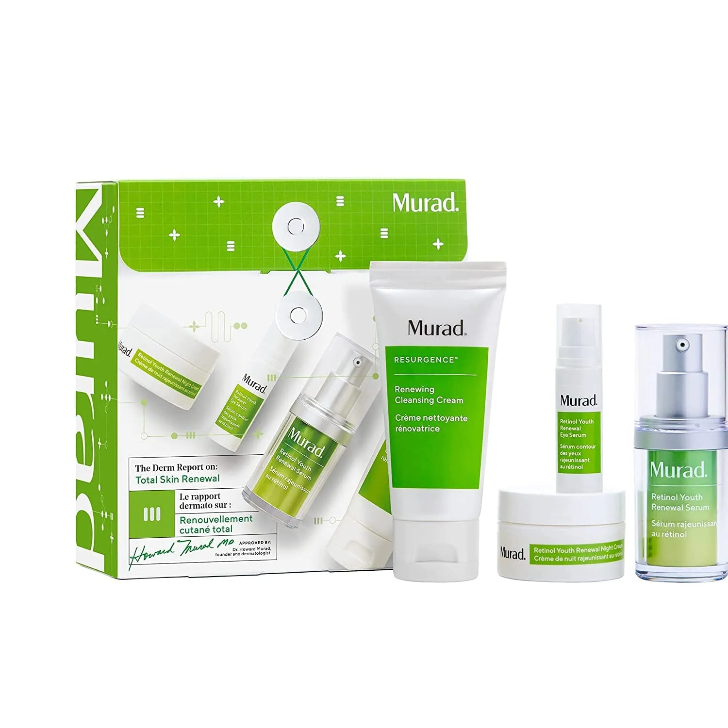 Murad The Derm Report on: Total Skin Renewal Set