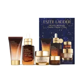 Nightly Renewal Skincare Set Cleanse   Repair   Glow