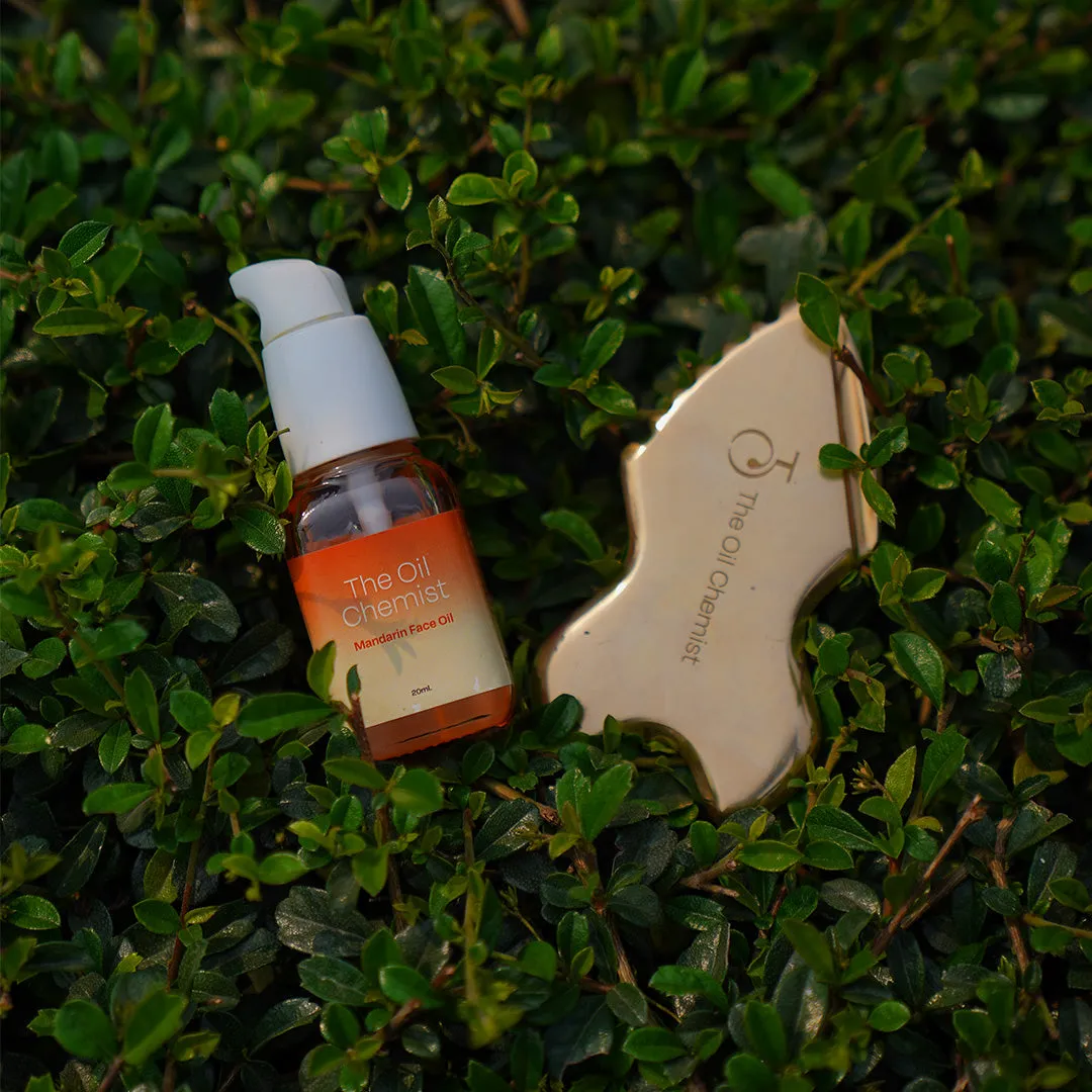 Normal to Dry Skin Essentials Duo | Face Oil & Kwansha for Deep Moisture & Sculpting