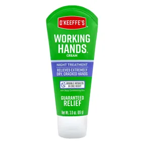 O'Keeffe's Working Hands No Scent Scent Hand Cream 3 oz 1 pk