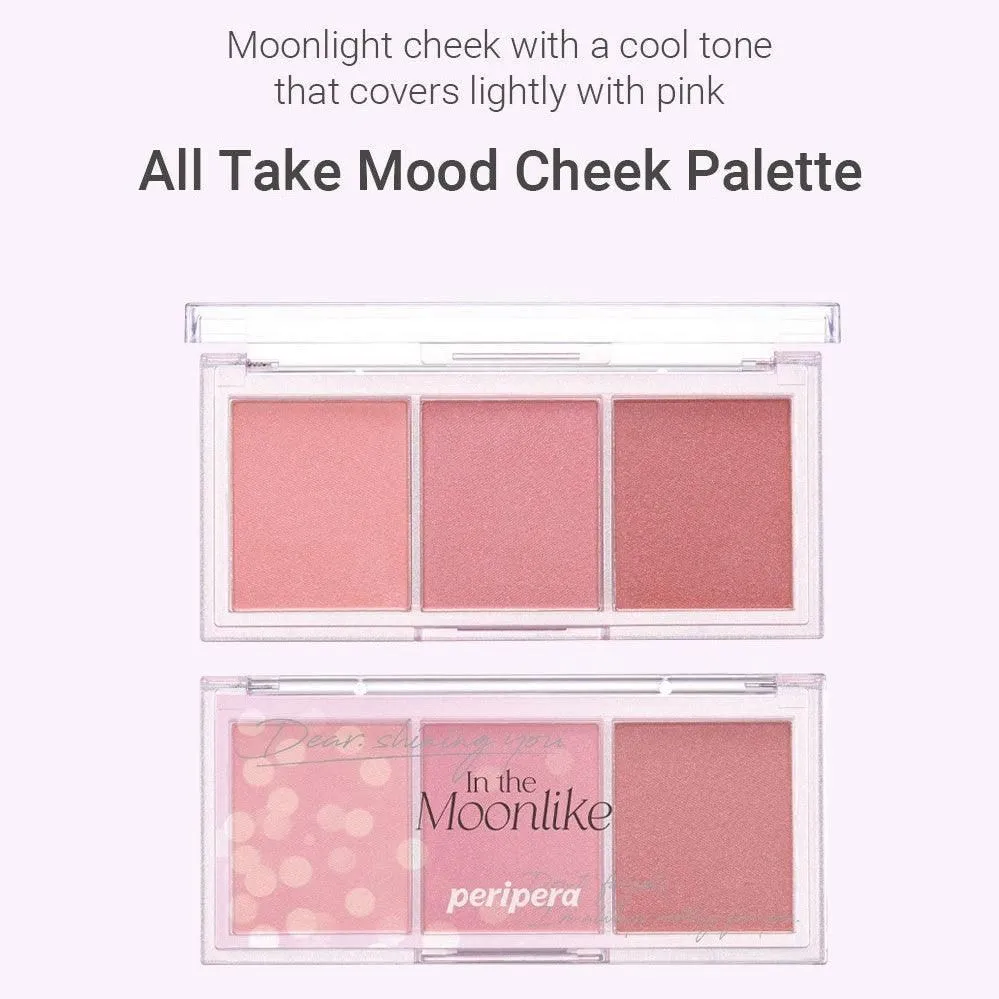 peripera All Take Mood Cheek Palette #MOONLIKE