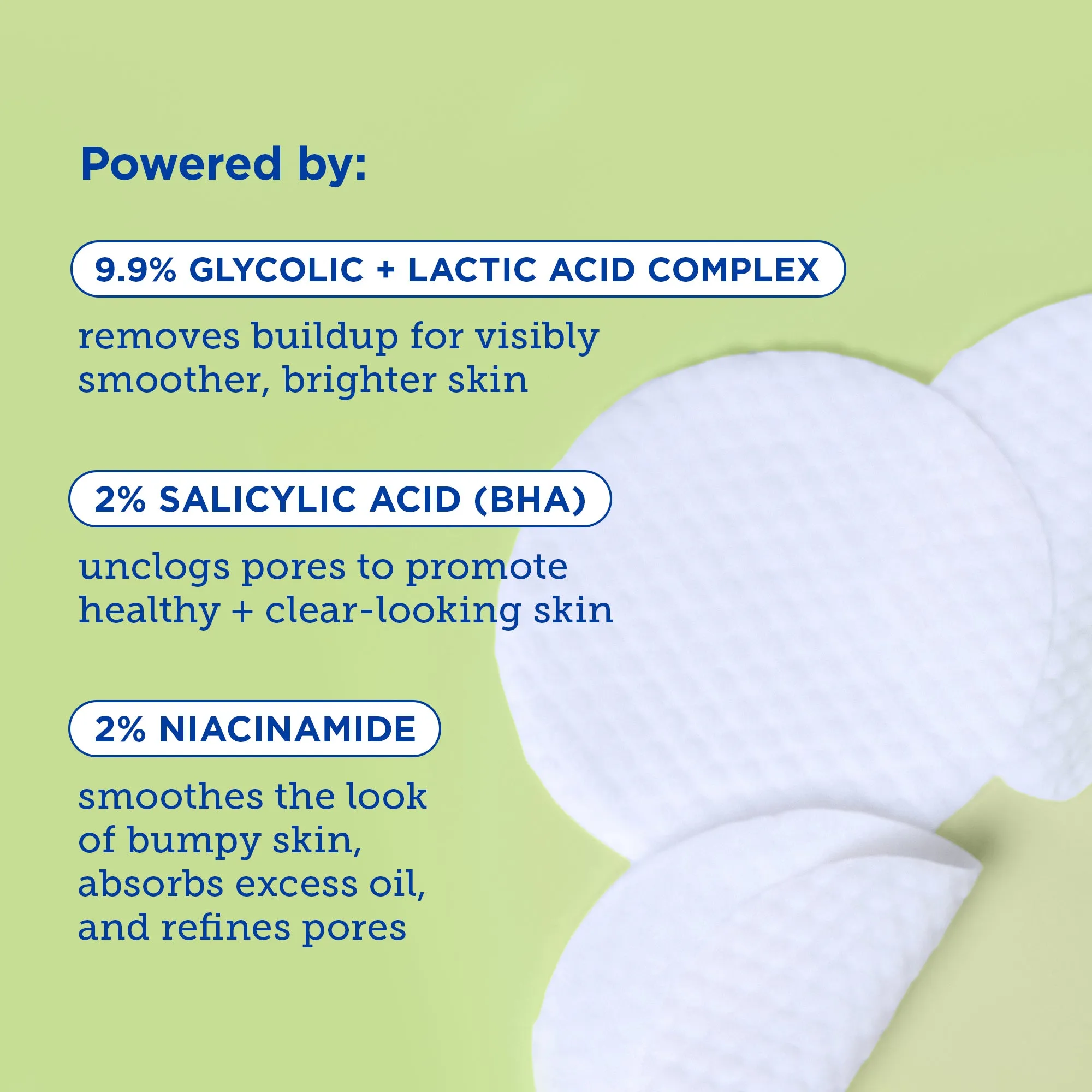 Resurface  AHA/BHA Niacinamide Exfoliating Pads