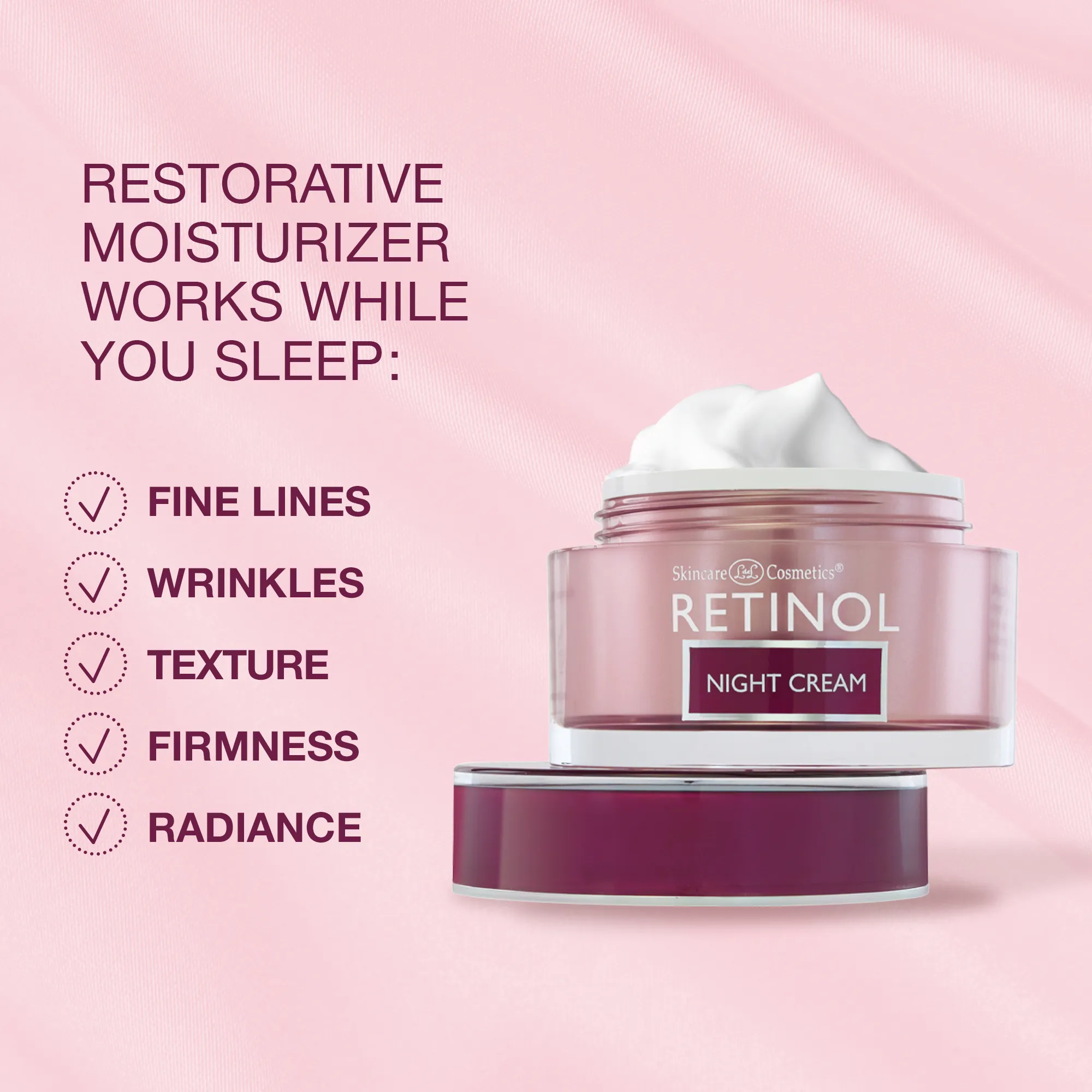 Retinol Restorative Night Cream with Vitamins A   C   E