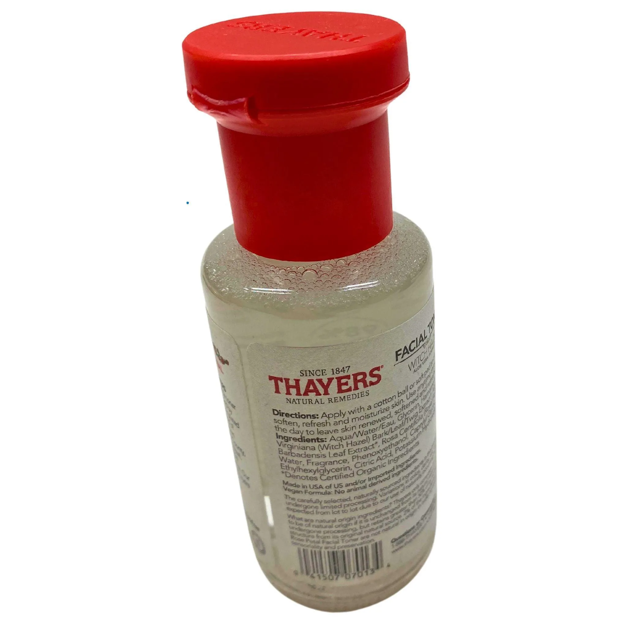 SInce 1847 Thayers Natural Remedies Facial Toner 3OZ (50 Pcs Lot)