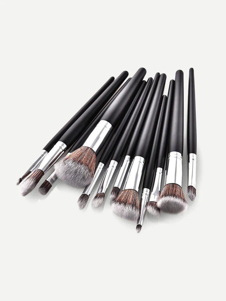 Soft Bristle Makeup Brush 12pcs