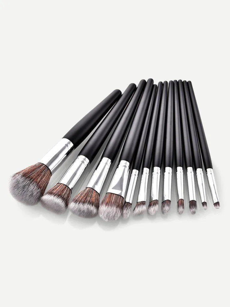 Soft Bristle Makeup Brush 12pcs