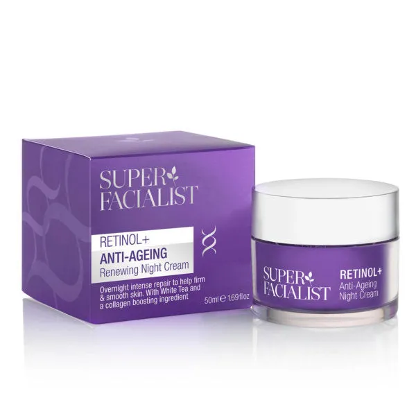 Super Facialist Retinol Anti-Ageing Renewing Night Cream