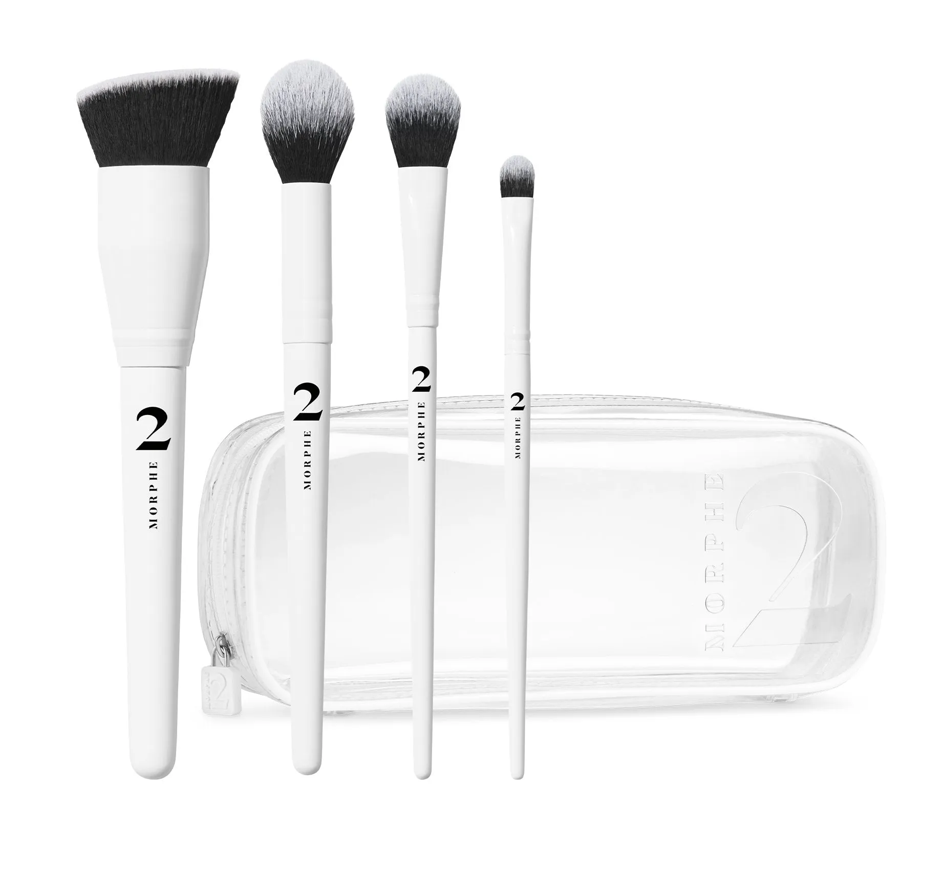 The Sweep Life 4-Piece Face & Eye Brush Set