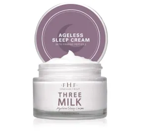 Three Milk Ageless Sleep Cream with Peptides