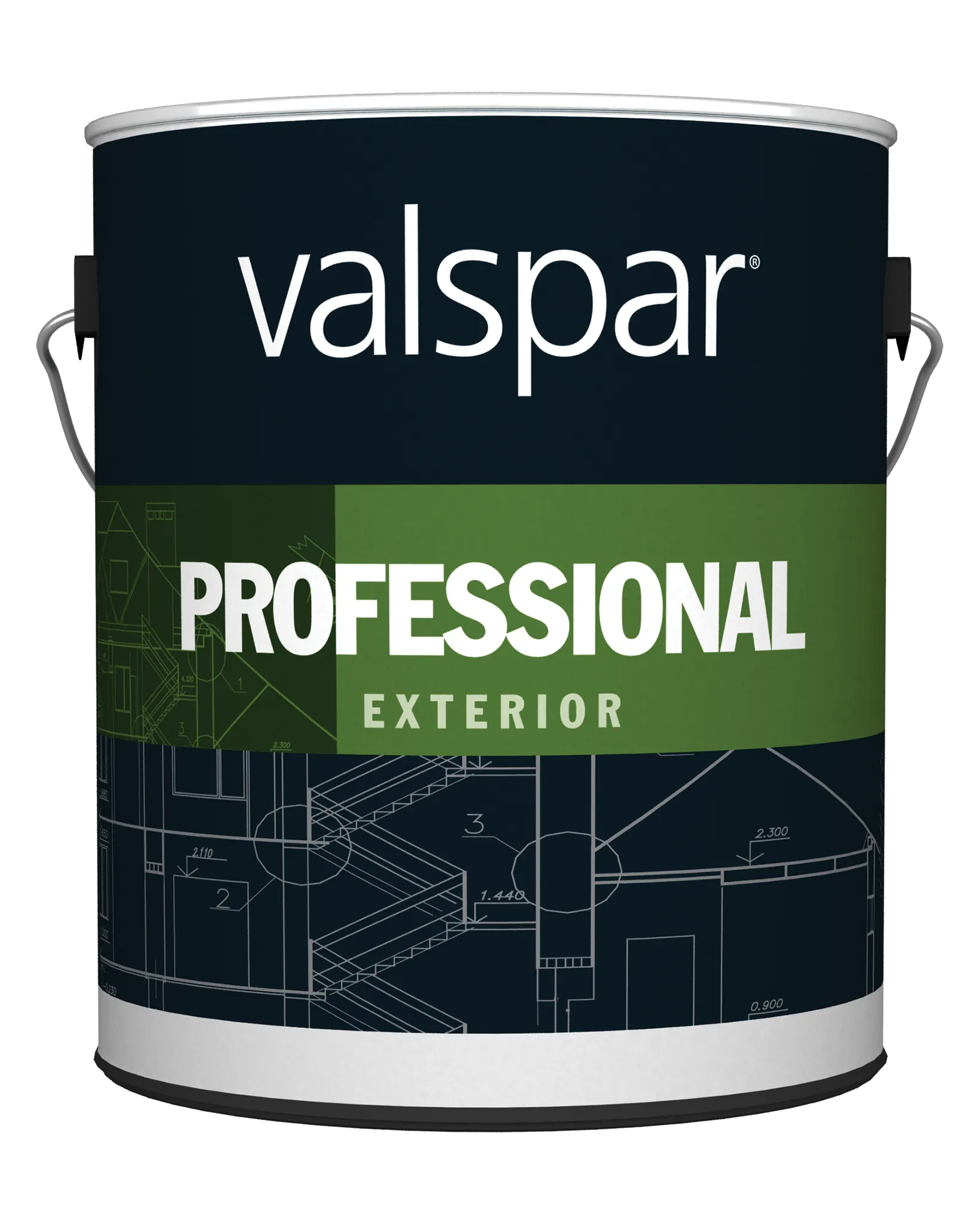 Valspar® Professional Exterior Paint 1 Gallon Satin Hi-Hide White