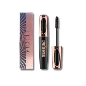 VIBELY Xpress Control Natural Waterproof Mascara 4D Silk Fiber Eyelash Long-lasting Extension