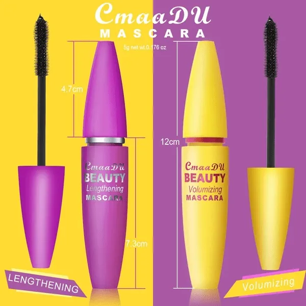 Wholesale CmaaDu4D Mascara Set Thick Waterproof Long Lasting JDC-MA-Nic001